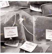 Thé Noir Earl Grey Yin Zhen Boîte 50 sachets Cristal Dammann Frères