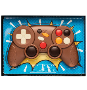 Boite cadeau Manette de jeu en chocolat -70g