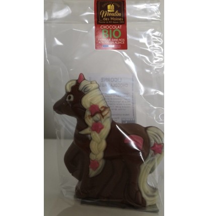 Licorne Au Chocolat Au Lait- Moulin des Moines-BIO- 100G