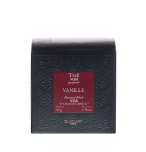 Thé Noir Vanille Boîte 25 sachets Cristal Dammann Frères