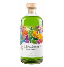 L'Ermitage Saint Valbert- Liqueur végétale verte - 70 cl