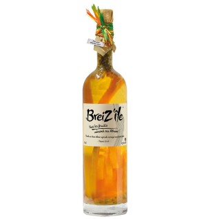 RHUM ARRANGE PASSION CITRON VERT- BREIZ'ÎLE- 70 CL