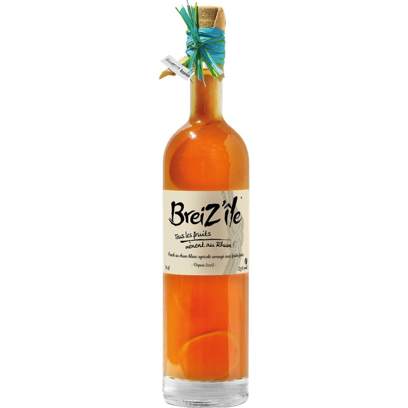 RHUM ARRANGE MANGUE ANANAS- BREIZ'ÎLE- 70 CL RHUM ARRANGE MANGUE ANANAS- BREIZ'ÎLE- 70 CL