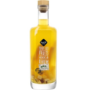 RHUM ARRANGE-ANANAS COCO-  BREIZ'ILE- 70 CL