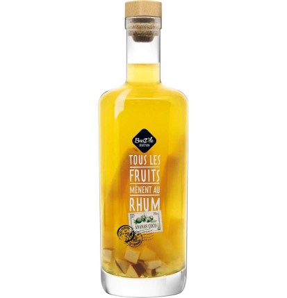 RHUM ARRANGE-ANANAS COCO-  BREIZ'ILE- 70 CL