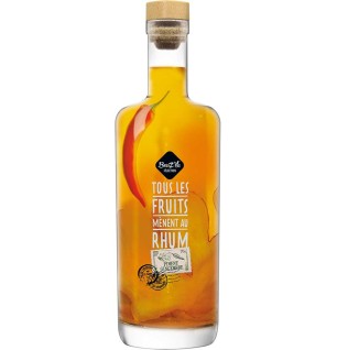 RHUM ARRANGE-PIMENT GINGEMBRE-  BREIZ'ILE- 70 CL