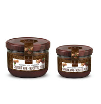 Pâte à tartiner Chocolat Noir - Noisettes 40% Bovetti 200g et 350g