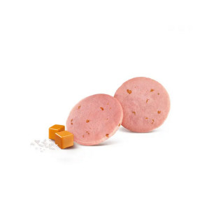 Sablés au biscuit rose au caramel au beurre salé 110g Maison Fossier