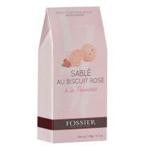Sablés au biscuit rose à la Framboise 110g Maison Fossier