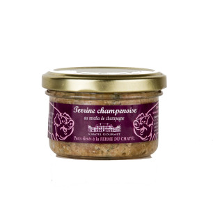 Terrine champenoise au ratafia de champagne 90g - Châtel Gourmet