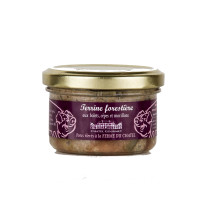 Terrine forestiere aux bolets, cepes et morillons 90g - Châtel Gourmet
