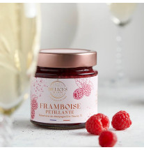 Framboise pétillante Confiture 230g O'Délices de Lucas