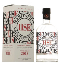 Rhum Blanc- HSE- Habitation Saint Etienne- Cuvée de l'an 2018- 70 cl