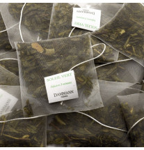 Thé vert aromatisé Soleil Vert Boîte 25 sachets Cristal Dammann Frères